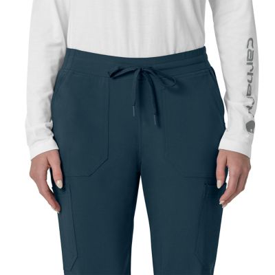 Image showing  Women's Force Cross-Flex Cargo Jogger Scrub Pant