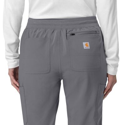 Image showing 5 th Carhartt Women's Force Cross-Flex Cargo Jogger Scrub Pant