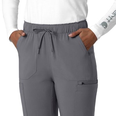 Image showing 6 th Carhartt Women's Force Cross-Flex Straight Leg Cargo Scrub Pant