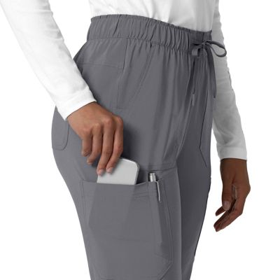 Image showing 7 th Carhartt Women's Force Cross-Flex Straight Leg Cargo Scrub Pant