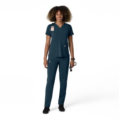 Image showing  Force Cross-Flex Straight Leg Cargo Scrub Pant