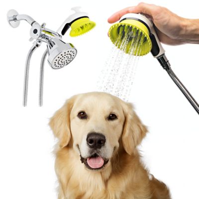 Wondurdog Quality Indoor / Outdoor Dog Wash Kit for Shower and Garden Hose