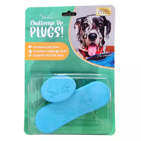 De'Vora Challenge Up Plugs Dog Interactive & Puzzle Toys