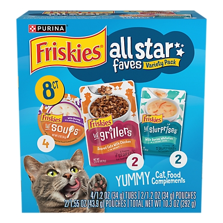 Friskies All Star Faves Cat Food Variety Pack