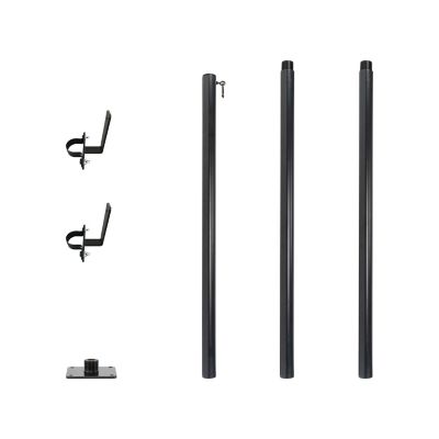 Image showing  Universal Pole With Mounting Plate And Brackets