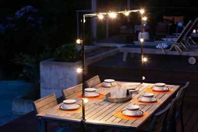 Image showing  Indoor-Outdoor Table Frame for String Lights and Decor