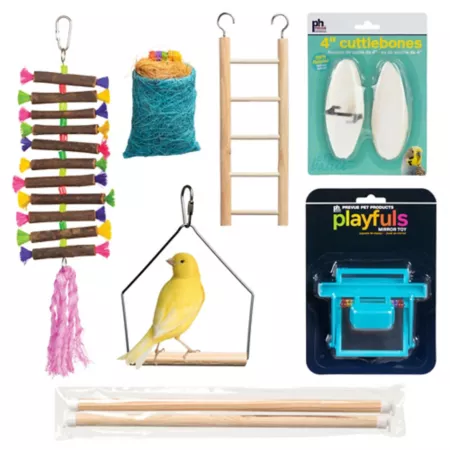 Prevue Pet Products Birdie Basics Bird Toy Kit 63006 Pet Bird Toys