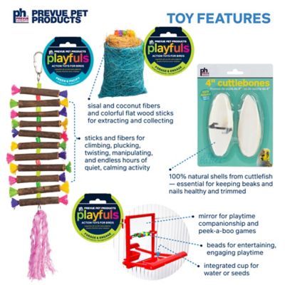 Image showing  Birdie Basics Bird Toy Bundle Kit 63006