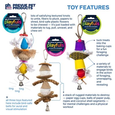 Image showing  Bells & Bites Bird Toy Bundle 63007