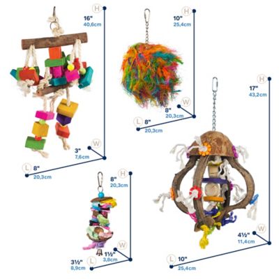 Image showing  Big Birds and Parrots Toy Bundle 63008