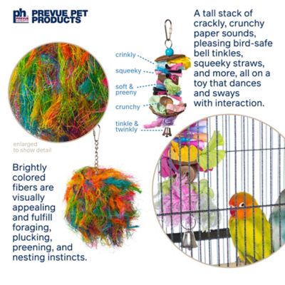 Image showing 5 th Prevue Pet Products Big Birds and Parrots Toy Bundle 63008