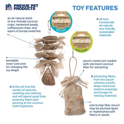 Image showing  Wholesome Naturals 4 pc. Bird Toy Bundle 63011