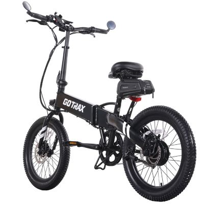 Image showing  F1V2 Folding Electric Bike, Black