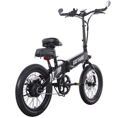 Image showing 5 th GOTRAX F1V2 Folding Electric Bike, Black