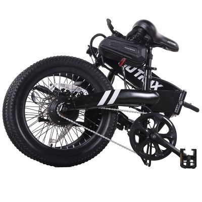 Image showing 7 th GOTRAX F1V2 Folding Electric Bike, Black