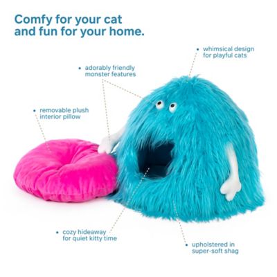 Image showing  Comfy Monster or Chicken Cat and Dog Hideaway Pet Bed 7604