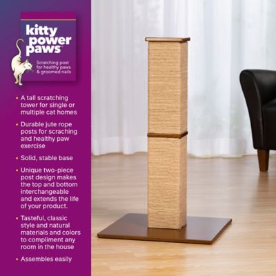 Image showing  Gemini Tall Square Scratching Post