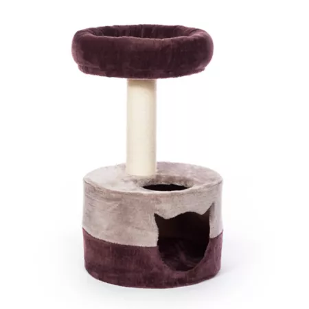 Prevue Pet Products Kitty King Cat Bed and Scratching Post Cat Trees & Condos