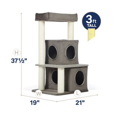 Image showing  Mod Lounge Cat Tree with Hideaways and Scratching Posts 7330