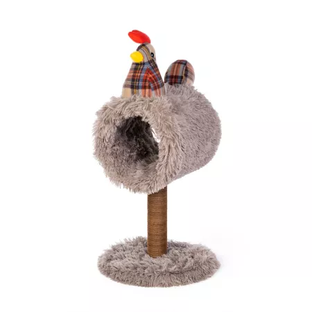 Prevue Pet Products Cozy Chicken Shaped Cat Scratching Hideout Cat Scratchers