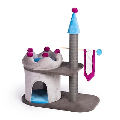 Prevue Pet Products King's Manor Cat Tree with Hideaway and Scratching Post