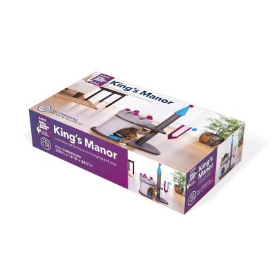Image showing  King's Manor Cat Tree with Hideaway and Scratching Post