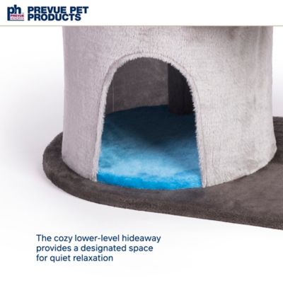 Image showing 11 th Prevue Pet Products King's Manor Cat Tree with Hideaway and Scratching Post