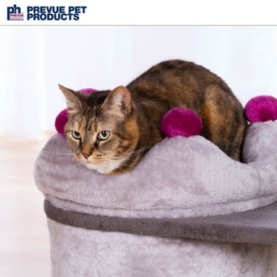 Image showing 13 th Prevue Pet Products King's Manor Cat Tree with Hideaway and Scratching Post