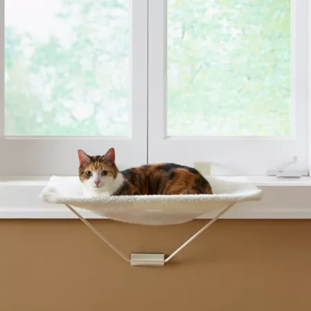 Prevue Pet Products TabbyNapper Easy Assembly Cat Hammock for Windows 710 Cat Window Perches & Wall Shelves