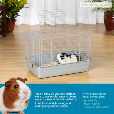 Image showing 7 th Prevue Pet Products Small Animal Tubby Cage, Extra Small, Gray