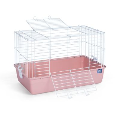 Prevue Pet Products Small Animal Tubby Cage, Extra Small, Pink