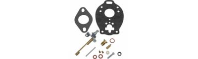 CountyLine Carburetor Repair Kit with Throttle Shaft, Viton Float Valve and More for Ford 9N, 2N and 8N