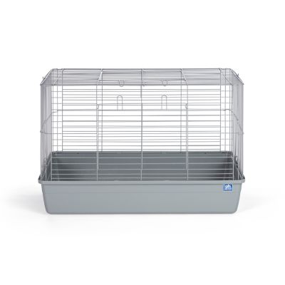 Image showing  Medium Tubby Powder-Coat Mesh Small Animal Cage, 33.5 in. x 18.75 in., Gray