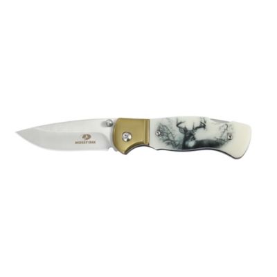 Mossy Oak 3 in. Whitetail Handle Folding Knife