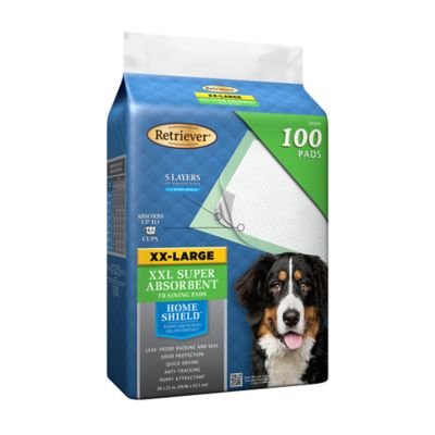 Retriever Unscented Puppy Training Pads, XXL, 100 ct.