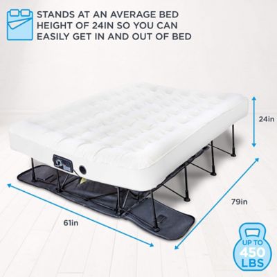 Image showing  EZ-Bed Self Inflating Air Mattress with Built-in Pump and Case