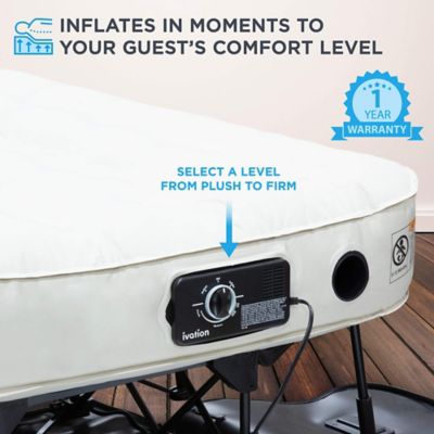 Image showing  EZ-Bed Self Inflating Air Mattress with Built-in Pump and Case