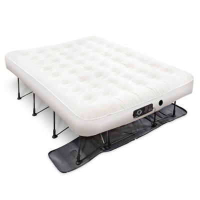 Ivation Built-in Pump Air Mattress and Deflate Defender, Queen Size