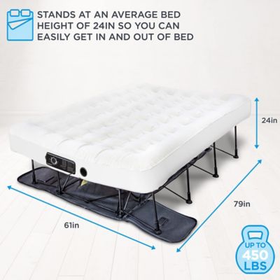 Image showing  Built-in Pump Air Mattress and Deflate Defender, Queen Size