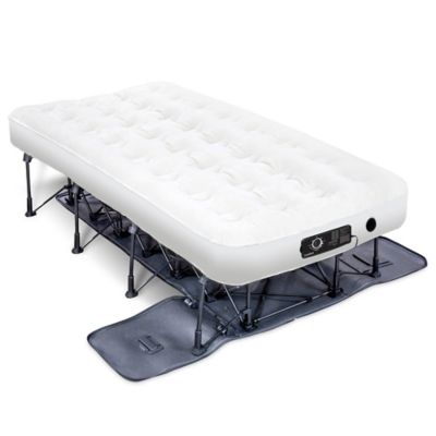 Ivation Built-in Pump Air Mattress and Deflate Defender, Queen Size
