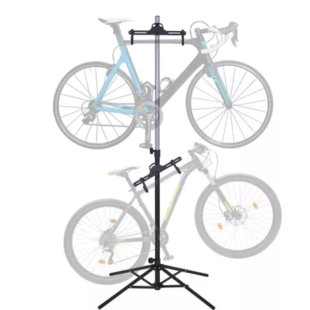 RaxGo Freestanding Bike Rack 2 Bike Racks with Adjustable Height for Mountain and Road Bikes Sports & Bike Racks