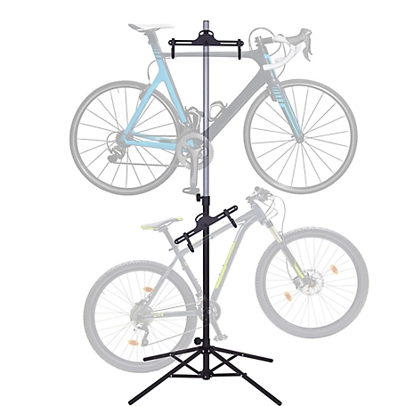 RaxGo Freestanting Bike Stand, 2 Bicycle Stand with Adjustable Height, for Mountain & Road Bicycles
