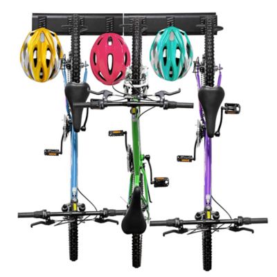 RaxGo Garage Bike Rack Wall Mount Bicycle Storage Hanger with 3 Adjustable Hooks