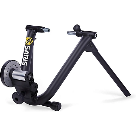 Saris Mag Bike Trainer Stand, Zwift App Compatible, Magnetic Resistance Indoor Bike Trainer, Black