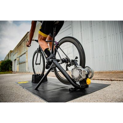 Image showing 6 th Saris Fluid2 Bike Trainer Stand, Zwift App Compatible, Foldable Frame Indoor Bike Trainer, Black