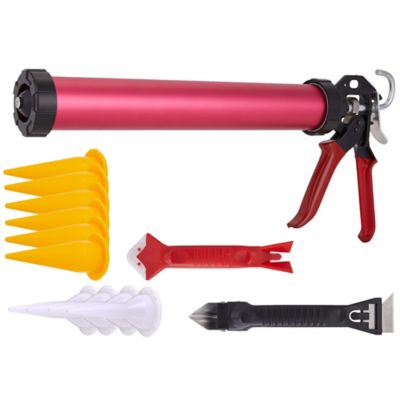 RightHand 20 oz. Right Hand Sausage Caulking Gun, Manual Leakproof Dispenser for Adhesive and Sealant