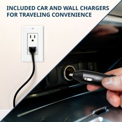 Image showing 6 th Ivation 25L Electric Cooler & Warmer, Portable Thermoelectric 12V Cooler with Handlen Blue