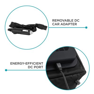 Image showing  15L Electric Cooler Bag, Portable Thermoelectric 12V Cooler with Shoulder Strap