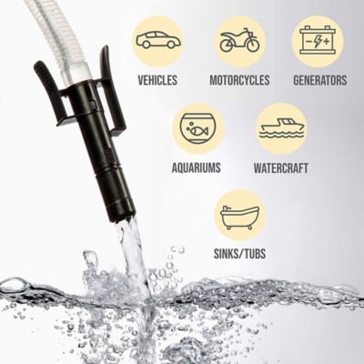 Image showing  Battery Powered Automatic Fuel Transfer Pump with Auto-Stop, 2.3 GPM, 3X More Powerful, D