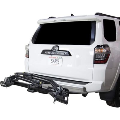 Image showing  2-Bike 120 lb. Capacity SuperClamp EX Hitch Bike Rack Mount, Lightweight Bike Rack for Car and SUVs